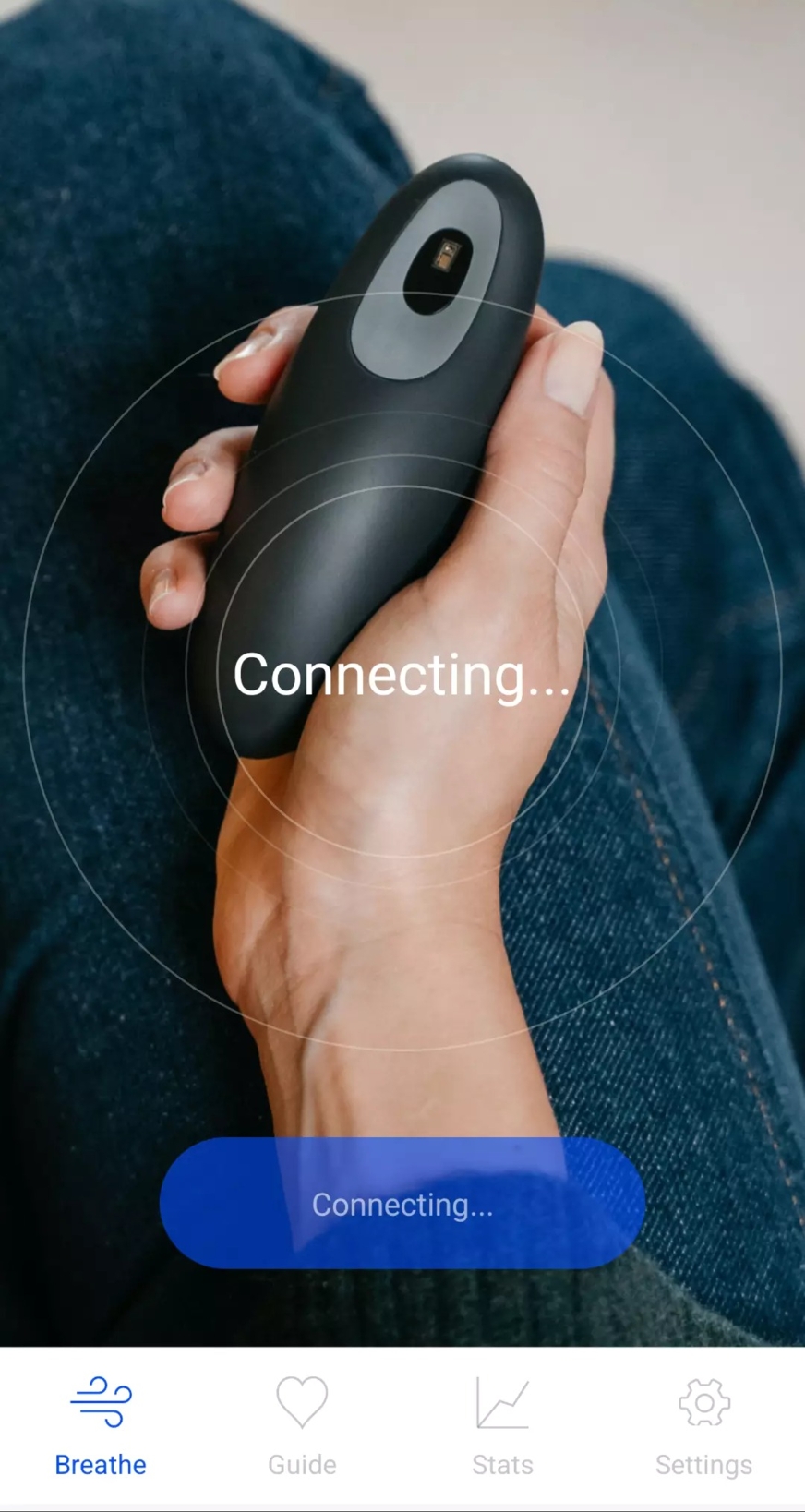 Moonbird app verbinden